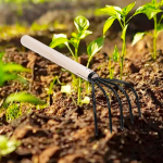 5 Tines Garden Rake Claw Practical Easy to Use Lightweight Leaf Hand for 36cmx10cm