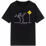 R&otilde;&otilde;msad mood T-s&auml;rgid La Linea The Line Osvaldo Cavandoli TV Mehed Naiste Stiil T&auml;navar&otilde;ivad T-s&auml;rgid &Uuml;markaelusega vabaaja topid Camisetas XXXL