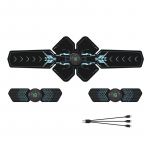 EMS-treeningseade K&otilde;hulihaste treener Kaasaskantav lihasstimulaator USB laadimisseade keha &otilde;huke k&otilde;ht k&auml;sivars jalgade treeningu vormimine blue