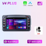 REAKOSOUND Raadio Stereo Auto Multimeediapleier Mercedes Benz W203 Vito W639 VaneoCLK W209 W210M/Ml jaoks Carplay wifi BT GPS Navigaator