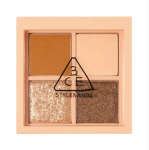3CE MINI MULTI EYE COLOR PALETTE, Make-up, Long-lasting, Korean cosmetics,KBeauty, sample #ALMOND FUDGE