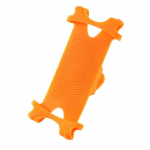 Jalgrattatelefoni hoidja kronstein Jalgratta nutitelefoni disain libisemiskindel &uuml;likerge pehme elastne universaalne silikoonmootorratas Small roheline