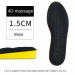 Suurus 35-42 Massaažik&otilde;rgust suurendav sisetald meestele ja naistele vaba aja veetmiseks EVA hingav spordis n&auml;htamatu k&otilde;rgust suurendav sisetald 35-36