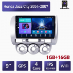 Juhtmeta autoraadio Carplay jaoks Honda Jazz City 2004-2007 Android Multimeedia Videopleier GPS Navigatsioon WIFI 2+32GB 1+16GB