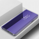 Smart Mirror kukkumisvastane telefoni&uuml;mbris Samsung Huawei Honor Xiaomi Redmi iPhone OnePlusi kaanega, magnetiline klapp PU nahast Samsung S8 roosa kuldne v&auml;rv