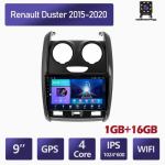 Icreative DSP Android Carplay autoraadio Renault Duster 2015-2020 jaoks LADA Largus 2021 GPS-navigatsioonis&uuml;steemile Stereo 2 Din Multimeediumipleier 2+32 GB 1+16GB
