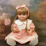 55 cm kogu vin&uuml;&uuml;list keha Reborn mudilase nukud Raya ilus printsess beebit&uuml;druk nukk naeratava n&auml;oga Valmis maalitud Bebe Reborn Doll Lapse p&uuml;hadekingitus