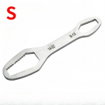 Universaalne Torx-mutriv&otilde;ti isepinguvad reguleeritavad klaasid mutriv&otilde;tmelaud Kahepealine Torx-mutriv&otilde;ti K&auml;sit&ouml;&ouml;riistad tehase jaoks S-8-17mm-silver-1pcs