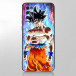 Anime Son Goku Ultra Instinct must &uuml;mbris Samsung Galaxy A12 A02S A22 A32 A52 A72 A71 A51 A41 A31 A21 A11 A50 A70 A10S A20S jaoks Samsung A41