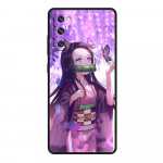 Case Demon Slayer Nezuko Anime Samsung S9 S10 S8 S22 Ultra 5G S20 FE 2022 S10e S7 S21 Plus mobiiltelefonile Samsung S22 5G