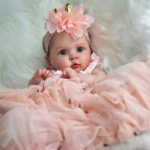 Realistlikud unisex reborn nukud Jocy 18 tolli pehmest riidest puuvillasest kehast printsess vasts&uuml;ndinud nukk Elutruu k&auml;sitsi valmistatud 3D maal Bebe Reborn Boneca Kid Play m&auml;nguasjad cloth body