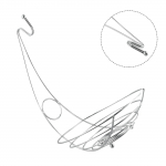 260x400x300mm puuviljariiulid Banaani riidepuu konksupuu