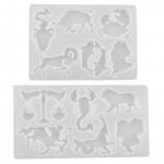 2x v&otilde;tmehoidja vormiripats Silikoonist vormi epoksiidist valuvormi ehete kaelakee auguga k&auml;sit&ouml;&ouml; tegemine