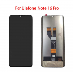 LCD-ekraan Ulefone Note 16 Pro jaoks LCD-ekraan Puuteekraan Digitizer T&auml;ielik kokkupanek Varuosa must
