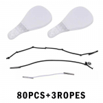 80/120 tk &Otilde;hukese n&auml;o n&auml;okleebised N&auml;ojoonte kortsud L&otilde;tv nahk N&auml;o t&otilde;stmine 80PCS