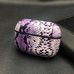 Nahast kaitsekate Apple Airpods Pro peakomplekti kaitse&uuml;mbrisele Airpods Pro jaoks For Airpods Pro Case lilla