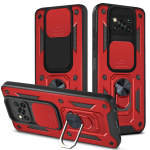 Xiaomi jaoks POCO X3 Pro &uuml;mbrise kate POCO X3 NFC kaamera objektiivi kaitser&uuml;&uuml; jaoks p&otilde;rutuskindel magnethoidja r&otilde;nga &uuml;mbris Capa for POCO X3 NFC