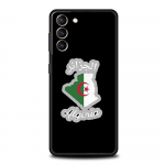 Alžeeria lipu telefoni&uuml;mbris Samsung Galaxy S24 S23 Ultra S22 S21 S20 FE 5G S10 S10E S9 Plus S8 jaoks Pehme silikoon Must kate P&otilde;rkeraam Samsung S20 FE