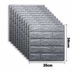 50 tk 3D vahtplastist seinakleebispaneelid tellised veekindlad kleepuvad tapeet elutuba magamistuba kodu maja vannitoa sisustus Pack of 50