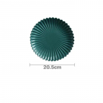 Creative Chrysanthemum Plate Keraamilised lauan&otilde;ud Hommikus&ouml;&ouml;gitaldrik magustoidutaldrik