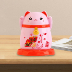 Elegantne kaanega hambaorkihoidja vannitoa vannituppa roosa