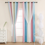 2 paneeli Star Pimendavad kardinad T&uuml;drukutele Lapsed Beebi Magamistoa Akna Kardinad Kahekihiline Star Cut Out Elutoa Sisustus Sein Kodukaunistused Kardin 100X130cmX2pcs