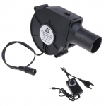 110V 220V BBQ-ventilaator grill-k&uuml;tteahi 3-12V &otilde;hupuhur k&uuml;psetusgrillventilaator Reguleeritava kiirusega s&ouml;ega tulek&auml;ivitaja 9733 UK