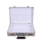 Lukustatav v&auml;ike alumiiniumsulamist t&ouml;&ouml;riistakast Kaasaskantav paroolikast Turvalisus Turvaline kodune dokumentide hoiukast 36x24x10cm empty box h&otilde;be