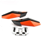 Mootorrataste k&auml;ekaitse k&auml;ekaitse kaitse KTM DUKE 125 200 250 390 2012-2020 EXC EXC-F XCW 500 450 300 150 jaoks oranž