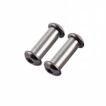 2 tk M4 nugade kruvineet isetehtud materjali jaoks, noa k&auml;epideme plaadi kinnituskruvi