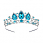 Juukser&otilde;ngas S&auml;rav kunstkristallinkrusteeritud kaunistatud laste krooniga s&uuml;nnip&auml;evapeo sulamist peapael h&otilde;be