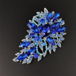Crystal Trend Pross Temperament Rhinestone Water Drop Corsage Naiste r&otilde;ivad Aksessuaarid Kingitus