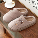 Suured puuvillased sussid meestele talvel kodus ja majapidamises kasutamiseks sise- ja v&auml;listingimustes libisemisvastased paksu tald, soojad ja lihtsad meeste sussid 40 hall