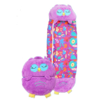 Laste multifilmi magamiskott padjaga s&uuml;nnip&auml;evakingiks lastele Mugav pl&uuml;&uuml;sis soe unekott Loomade poiste t&uuml;drukute pehme magamiskott 135x50cm purple