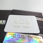 Originaal Esptiger Esports Tiger Ice V2 hiireuisud Razer Viper Mini Se Signature Editionile Minise hiirte jalgade libisemise kleebis