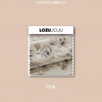 1 TK LOZUJOJU 70-80% Blackout Prantsuse romantiline retro liblikas Secret Realm tr&uuml;kitud volangkardinad magamistoa elutoa sisekujunduseks W150cm x L260cm roosa