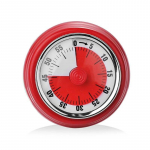 Magnetiline k&ouml;&ouml;gitaimer Mehaaniline loendusaja meeldetuletus &Auml;ratuskell Toiduvalmistamine K&uuml;psetamine Du&scaron;&scaron; &Otilde;ppet&ouml;&ouml; Taimer Stopper K&ouml;&ouml;git&ouml;&ouml;riist punane