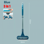 Aknaekraanihari Klaasipuhastust&ouml;&ouml;riist Kahepoolne teleskoopvarras Aknapuhastus Mop Puhastaja Pika varrega hari Tolmuhari K&ouml;&ouml;gitarvikud sinine