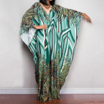 Lipsuv&auml;rviga kaftani kleit, vabaaja rannasuvine Maxi Cover Up Maxi kleit, naiste riided One Size
