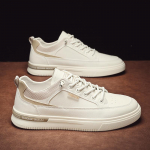 Vabaaja spordijalatsid Meeste kulumiskindlad meeste jalan&otilde;ud Moodsad rulajalatsid meestele Vaba aja jooksujalatsid Nahkjalatsid Meeste 42 beež