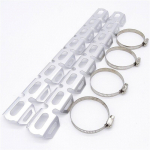 Universaalne mootorratta summuti torukaitse kuumakilbi kate BMW-le punane