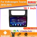 Android-auto raadio Volkswagen Touranile 2010-2015 WIFI GPS-navigatsiooniga Multimeedia FM HD-videom&auml;ngija Peaseade IPS 2 DIN 4 core 1GB+32GB carplay