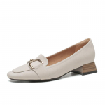 Mood Uus lehmanahast mokassiinid madalad naiste kingad nahast Mary Jane kingad vabaaja hingavad pehmed retro Pruun valge must 34 valge