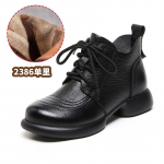 Mood Naiste S&uuml;gis Talv Vintage Puuvillased Saapad Ehtsast Nahast Pehme Sisetald Libisemiskindlad L&uuml;hikesed Saapad Soojad Mugavad Puuvillased Kingad Naised 35 aprikoosi