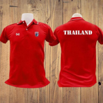 TAILAND Rahvuslik Jalgpall Treening S&auml;rk F&auml;nni Versioon Kiiresti Kuivav S&auml;rk Polo Pol&uuml;ester L&uuml;hikeste Varrukatega Vorm Elevandi Logoga Sport V&auml;ljas KID 100 CM