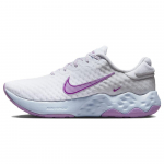 Nike Renew Ride 3 Valge Rush Fuchsia Naiste tossud Sinise tooniga Elav lilla DC8184-102 39