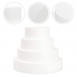 4 tk koogi embr&uuml;o mudel v&otilde;lts harjutavad vahud koguvad multifunktsionaalseid mannekeenid kompaktsed koogid valge