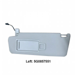 1TK Hall Sisemine P&auml;ikesesirm Meigipeegliga VW Golf 7 7.5 Passat B8 CC Jetta MK7 A7 Skoda Octavia 3 5GG857551 5GG857552