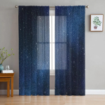 T&auml;hesinine L&auml;bipaistvad Kardinad Elutoa Kaunistuseks Akknakardinad K&ouml;&ouml;ki T&uuml;ll Voile Organza Kardinad W135 x H115cm x1&Grommet Top gray
