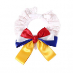 Lemmiklooma kaelarihm pits vibu kaelakee printsess kassi kutsika lint sall ripats vibud V&auml;rvilised moodsad h&otilde;lpsasti kantavad rinnat&uuml;kid igap&auml;evaseks riietumiseks Fotod v&auml;ljas&otilde;idud kingitus lilla